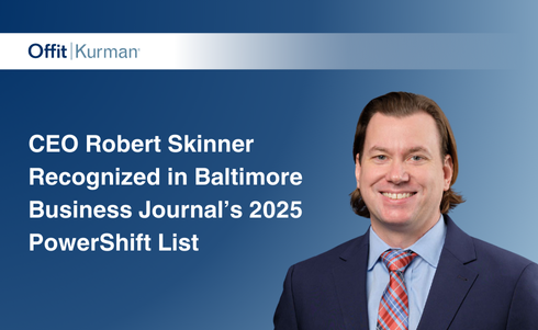 Offit Kurman CEO Robert Skinner Recognized in Baltimore Business Journal’s 2025 PowerShift List