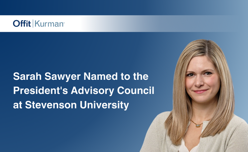 Offit Kurman Department Chair Sarah Sawyer Named to the President's Advisory Council at Stevenson University