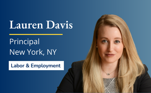 Offit Kurman Welcomes Lauren Davis to Employment and Labor Practice Group in New York Office