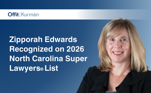 Offit Kurman Attorney Recognized on 2026 North Carolina Super Lawyers® List