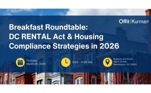 Breakfast Roundtable: DC RENTAL Act & Housing Compliance Strategies in 2026