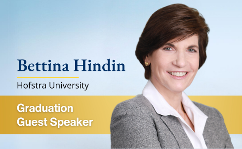 Bettina D. Hindin Selected as Alumni Speaker for Hofstra University Graduation Celebration