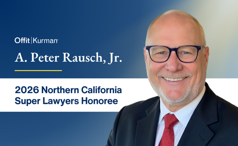 Offit Kurman Attorney Recognized on 2026 Northern California Super Lawyers® List
