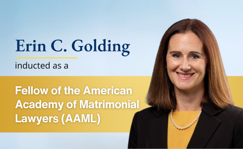 Erin Golding Inducted as Fellow of American Academy of Matrimonial Lawyers