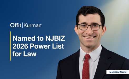 Matthew Karmel Named to NJBIZ 2026 Power List for Law